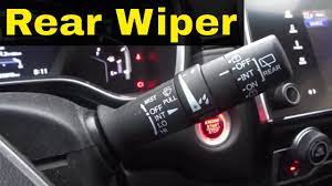 How To Use A Rear Windshield Wiper-Driving Lesson - YouTube