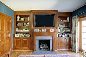 Fireplace Surround Tv Shelves And