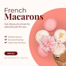 macarons templates free graphic