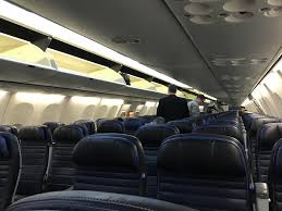 Since it was late and i was tired, i did not connect. United Economy Plus 737 900 San Antonio Denver Officer Wayfinder