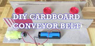 diy cardboard conveyor belt