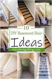 10 Diy Basement Stair Ideas To Make For