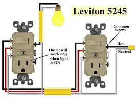 How to wire a double pole circuit breaker. Leviton 5245 3 Way Combo Wire Switch Basic Electrical Wiring Electrical Wiring