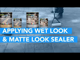 Wet Look And Matte Look Paver Sealer