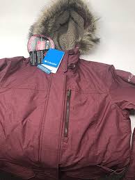 Details About New Other Columbia Womens Carson Pass Ic Jacket Medium Burgundy Faux Fur Fleece