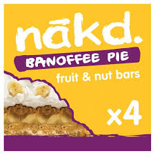 Последние твиты от nakd wholefoods (@nakd). Nakd Banoffee Pie Fruit Nut Bars 4 Pack 140g Tesco Groceries
