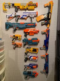 As you're going to be building this from scratch, it is a good idea in your gun rack plans to choose a space, as well as the firearms that you. This Is My Nerf Wall I Tried To Get The Evolution Of Blasters Over The Year I Ll Make A Comment About Each Section I Hope You Enjoy What I Ve Done This Is
