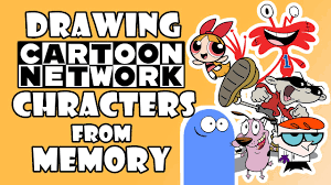 drawing cartoon network characters from
