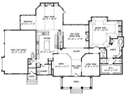 5 Bed Traditional House Plan With Two