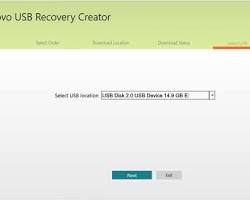 Image of Lenovo USB Recovery Drive