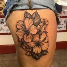 The three plumeria flowers along with the tribal pattern covering the lower back and waist ooze a sensuous appeal. Top 61 Best Hawaiian Flower Tattoo Ideas 2021 Inspiration Guide