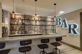 basement bar designs