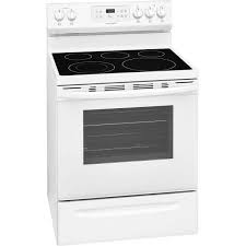 electric range with self cleaning oven