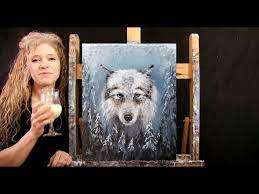 Learn How To Paint Arctic Wolf With