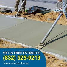 We Offer Concrete Sidewalk Services For