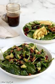 vegan spinach salad recipe with maple