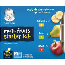 gerber my 1st fruits starter kit