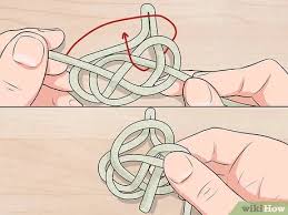 From there we pass the cord behind the top loop of the eight and place the cord inside. 3 Ways To Tie Paracord Knots Wikihow