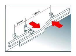 how to fit curtain tracks and rails