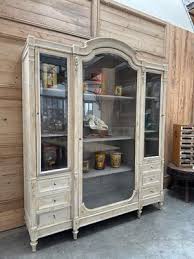 Louis Xvi Style Showcase Armoire 1920s