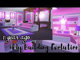 (adopt me pet shop update) what is inside of that vault! Every Bedroom I Ve Ever Built Building Evolution Roblox Adopt Me Youtube Adoption Cute Room Ideas Roblox