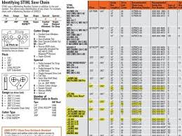 Chainsaw Chain Identification Chart Best Of 4 29 Chain Size