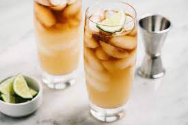 stormy drink ginger beer and rum