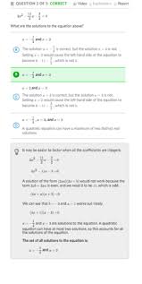 Solving Quadratic Equations Flashcards