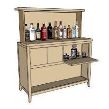 liquor cabinet plans wilker do s