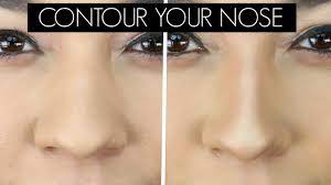make your nose look smaller