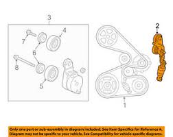 Details About Honda Oem 05 10 Odyssey Serpentine Fan Belt Tensioner 31170r70a01