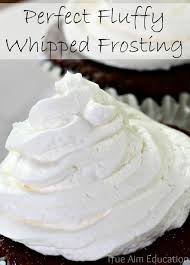 Whipped cream icingvintage recipe project. The Perfect Whipped Cream Frosting True Aim Desserts Perfect Whipped Cream Dessert Recipes
