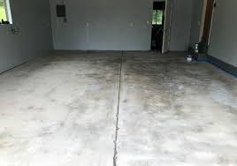 how to renew a pitted garage floor with