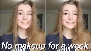 i didn t wear makeup to for a