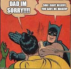 batman slapping robin meme flip