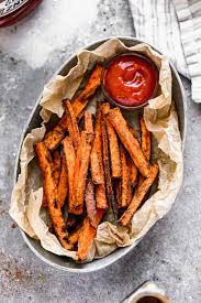 Air Fryer Sweet Potato Fries gambar png