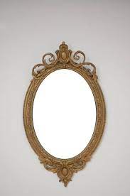 Victorian Oval Wall Mirror 1880 For