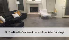 Seal Your Concrete Floor After Grinding