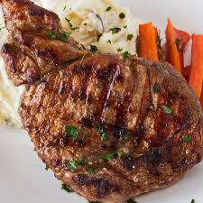 pork chops calories and complete