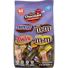 chocolate candy variety mix