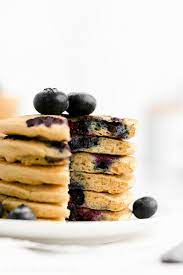the ultimate healthy blueberry pancakes