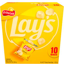 clic potato chips 10 multi pack