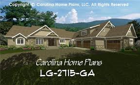 Large Craftsman House Plan Chp Lg 2715