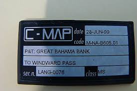 C Map Chart Card For P T Great Bahama Bank To Winward Pass