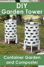 Diy Garden Tower Container Garden And