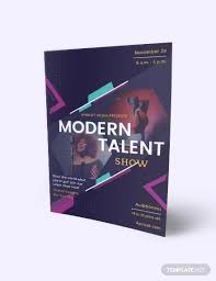 21 Amazing Talent Show Flyer Templates Psd Word Eps