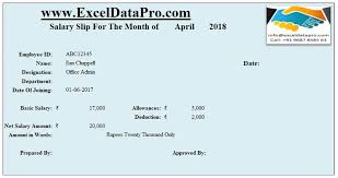 Simple salary slip format for small organisation. 9 Ready To Use Salary Slip Excel Templates Exceldatapro