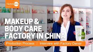 makeup body care factory in china