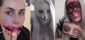 4 super gory halloween makeup tutorials