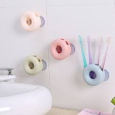 Wall Hanging Donuts Toothbrush Holder